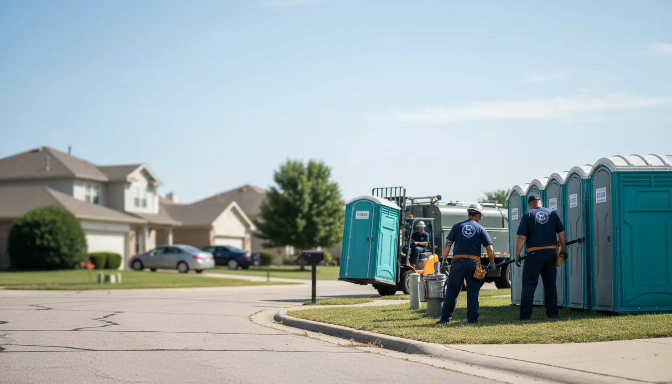 Porta Potty Rental in Texola, OK near me